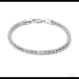 NWT Sterling Silver Coreana Chain Bracelet, 7 1/2 inch